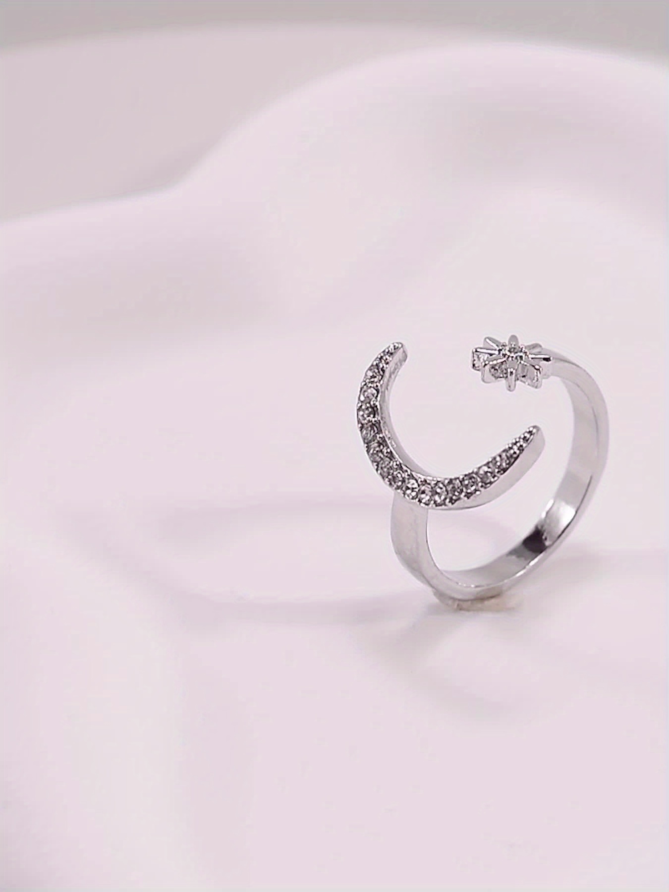Crescent Women's Ring - Eid Ramadan Gift